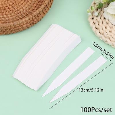 100 Peças/Lote Brancas Tiras de Papel Teste Testador Fragrância Perfume Óleos Essenciais para Aromaterapia