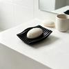 Drainage Soap Tray 3D Printed Dish, Minimalist Wave Design Bathroom Holder, Drying Rack Shower for Bathroom, Kitchen Sink, Vanity Countertop