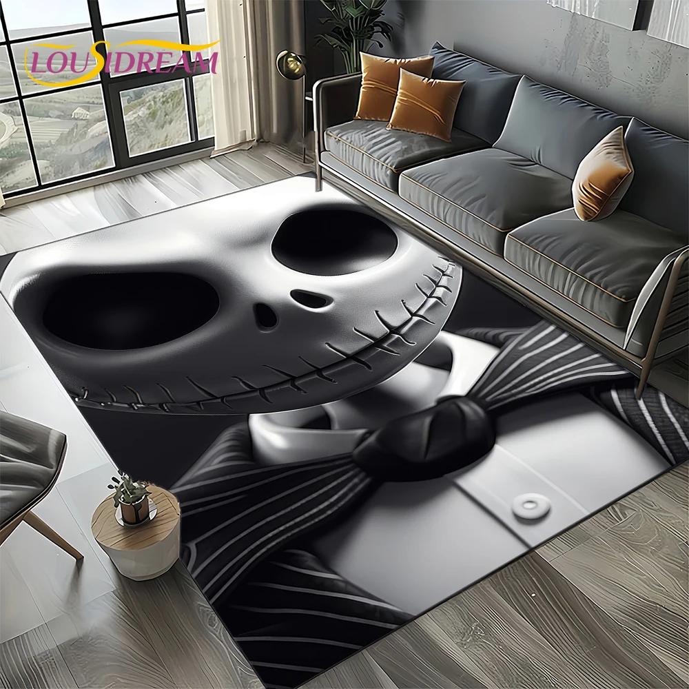 

The Nightmare Before Christmas Cartoon Carpet Rug for Bedroom Living Room Home Sofa Decoration,kids Large Decor Floor Mat Gift 40x60cm