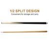 Billiards Cue Children"s/Adult"s Pool Stick Whitewood Rear Fork Design 1/2 Split Suitable for Home
