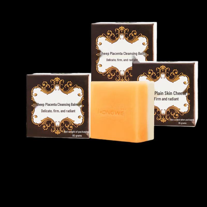 Hongwei Sheep Placenta 2-in-1 Cleansing Soap