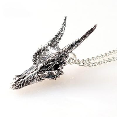 New Hot Selling Punk Personalized Retro Animal Head Pendant Necklace