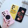 For Samsung Galaxy S24 Ultra Case S24 Plus Sunflower Girl Painted Soft Silicone Phone Case For Samsung S24 Ultra S 24 S24+ Shell