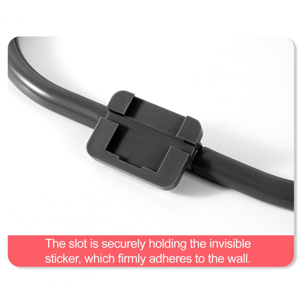 Bathroom Towel Ring Wall-mounted Adhesive Hand Towel Hanger Drill-Free Installation Towel Holder For Kitchen Bathroom Storage