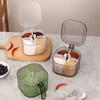 Plastic Multi Grid Seasoning Box Food Grade Condiment Container Durable Salt Box  Kitchen