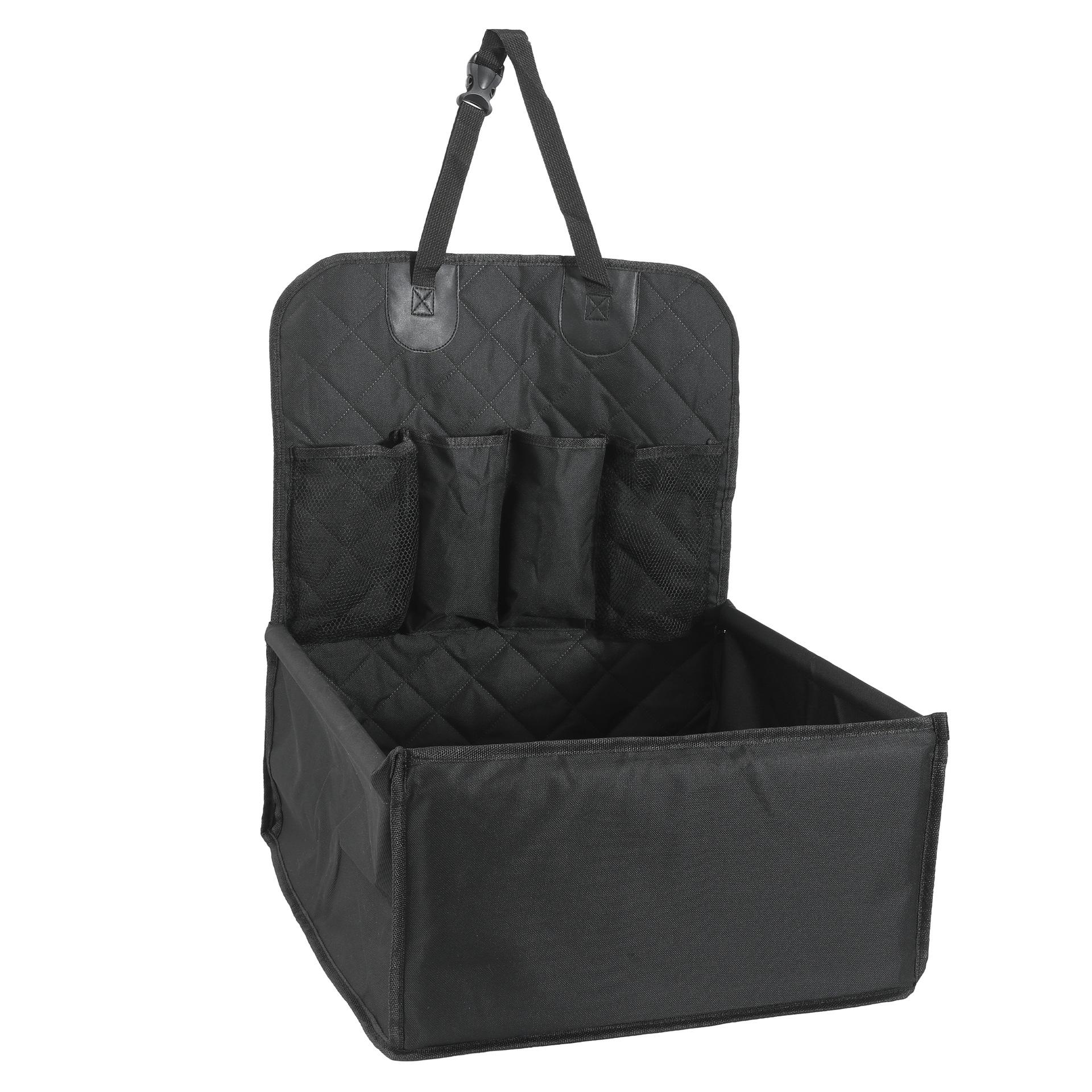 

Pet Car Seat Carrier: Foldable, Portable, Large Capacity for Cats & Dogs