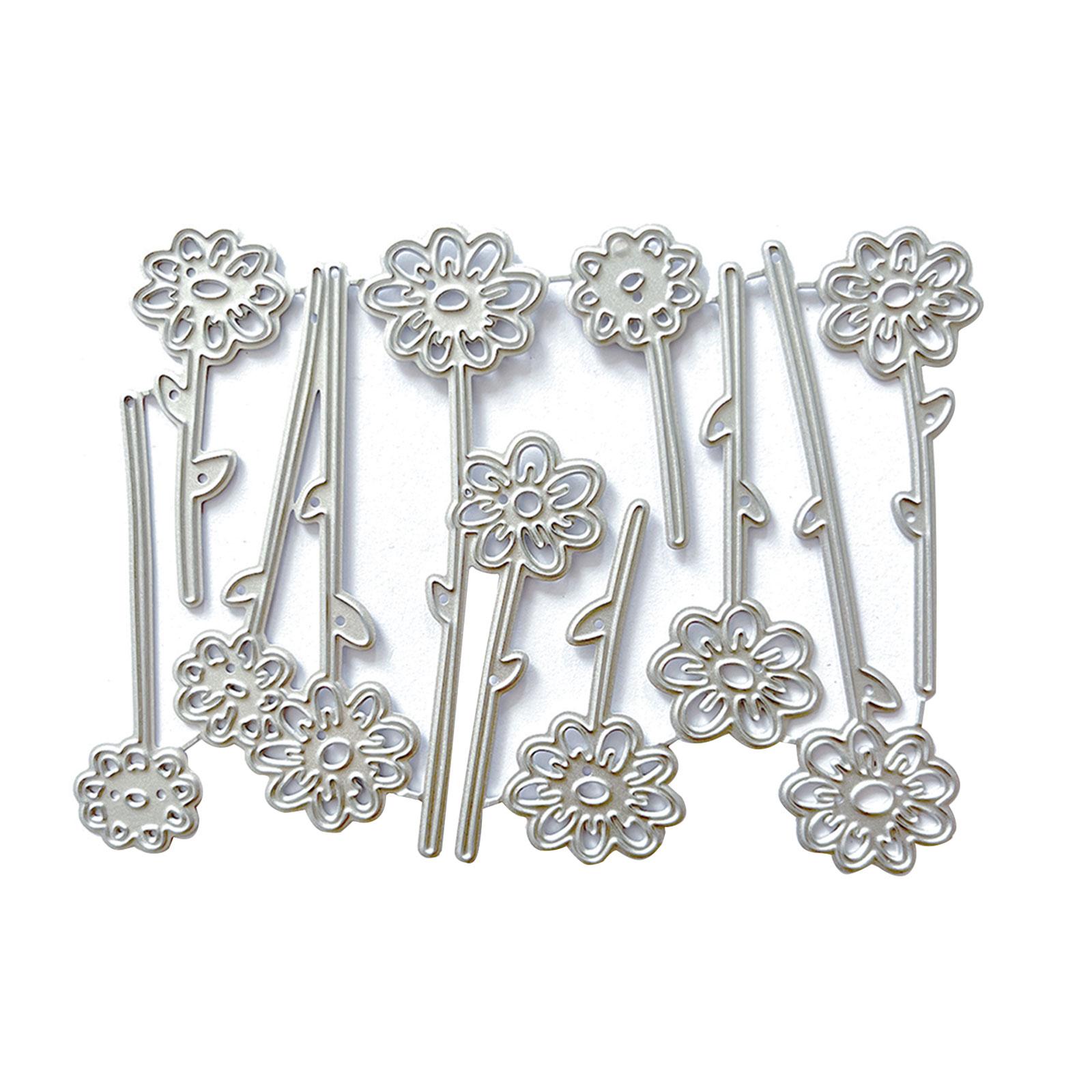 

Цветочные тисненые вырубные ножи для изготовления открыток на день рождения, приглашений на вечеринку, скрапбукинга своими руками, альбомов для поделок, вырубки цветов