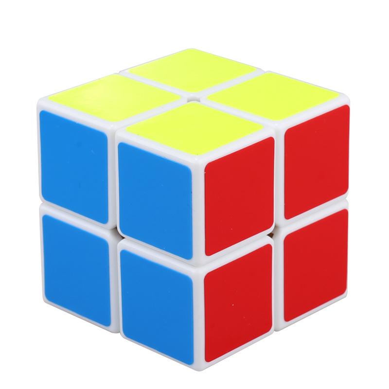 

Magic Cube 2X2X2 Magic Speed Cube 2X2 Cube Smooth 3D Puzzle Toy Mini Pocket Twist Toy Educational Toys For Boys Girls Kids Adult