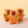 Capybara Capybara Plush Pendant Simulation Capybara Plush Toy Simulation Capibara Keychain  Unisex