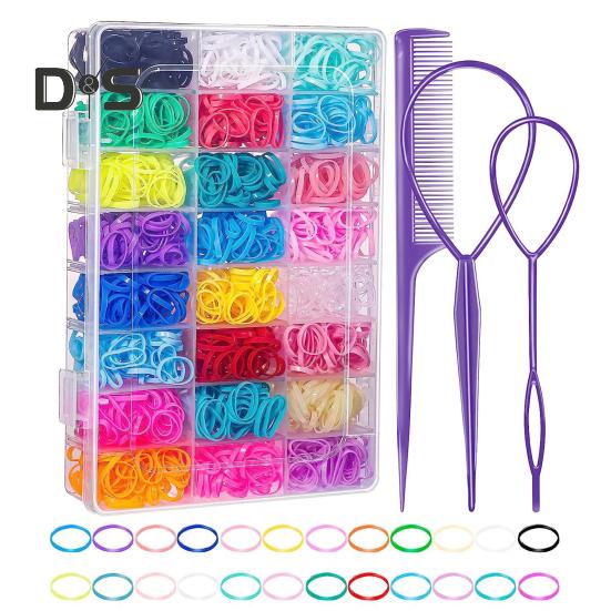 

Бесшовные детские резинки для волос забавных цветов, легкая укладка, без повреждений, разноцветная мягкая текстурированная детская резинка для волос для девочек и взрослых A