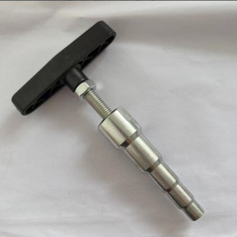 T Handle Aluminum Plastic Pipe Rounder Rust Proof 45 Steel Non Slip Handle Efficient Tool for Residential Plumbing Renovation Work