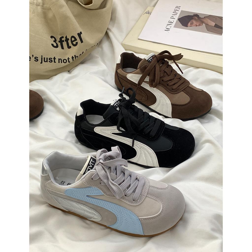 Summer women's shoes black shoes women's mesh breathable thin-soled German training shoes with skirts racing shoes casual sports board shoes