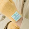 GOCORI SHORT KNIT GLOVES - YELLOW Wool Knit Gloves