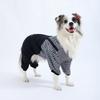 Dog Outfit Four Legged Pet Dog Jumpsuit Striped Warm Pet Sweatshirt Windproof Thickened Dog Clothing Pet Supplies