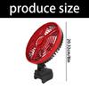 8 Inch USB-uitgang Batterij Koelventilator 18V Bureauventilator voor Binnenkoeling en Werkplaats Tafel Dagelijks Comfort Routine Gebruik