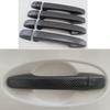 ABS Carbon Car Accessories Plated Door Handle Bowl Cover Trim Paste Style For Toyota Prius Prius30 Xw30 2010 2011 2012 2013 2015