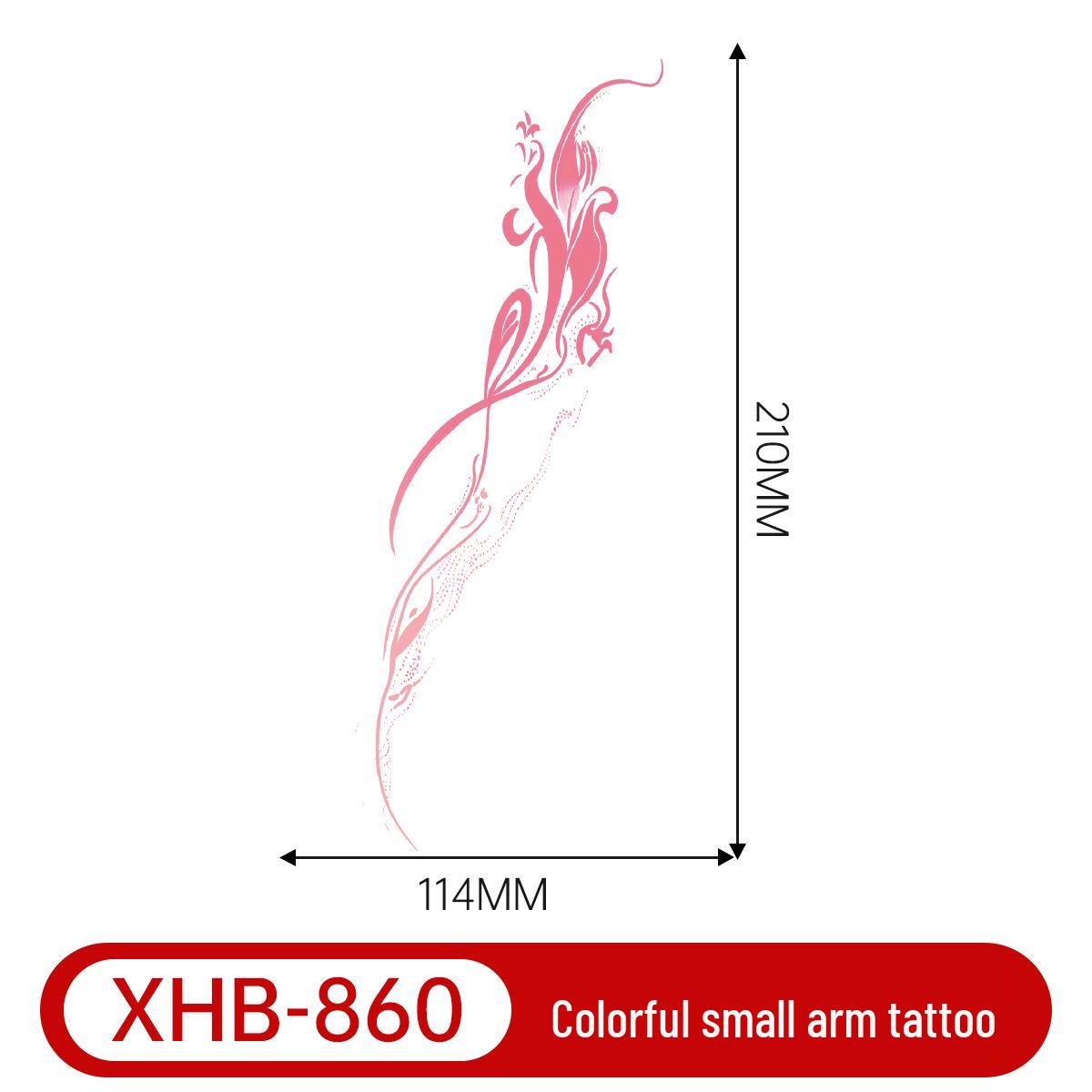 

Colorful Butterfly Tattoo: Long-lasting, Waterproof, Semi-permanent Arm Art for a Fresh, Cool Look 114*210MM