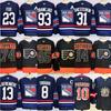 NHL Team Ice Hockey Practice Jersey Long Sleeve Training Shirt Men Women Blue Jackets Flyers Rangers