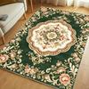 Retro French Countryside Area Rug Waterproof Non Slip Floor Carpet for Living Room Bedroom Study Home Decor