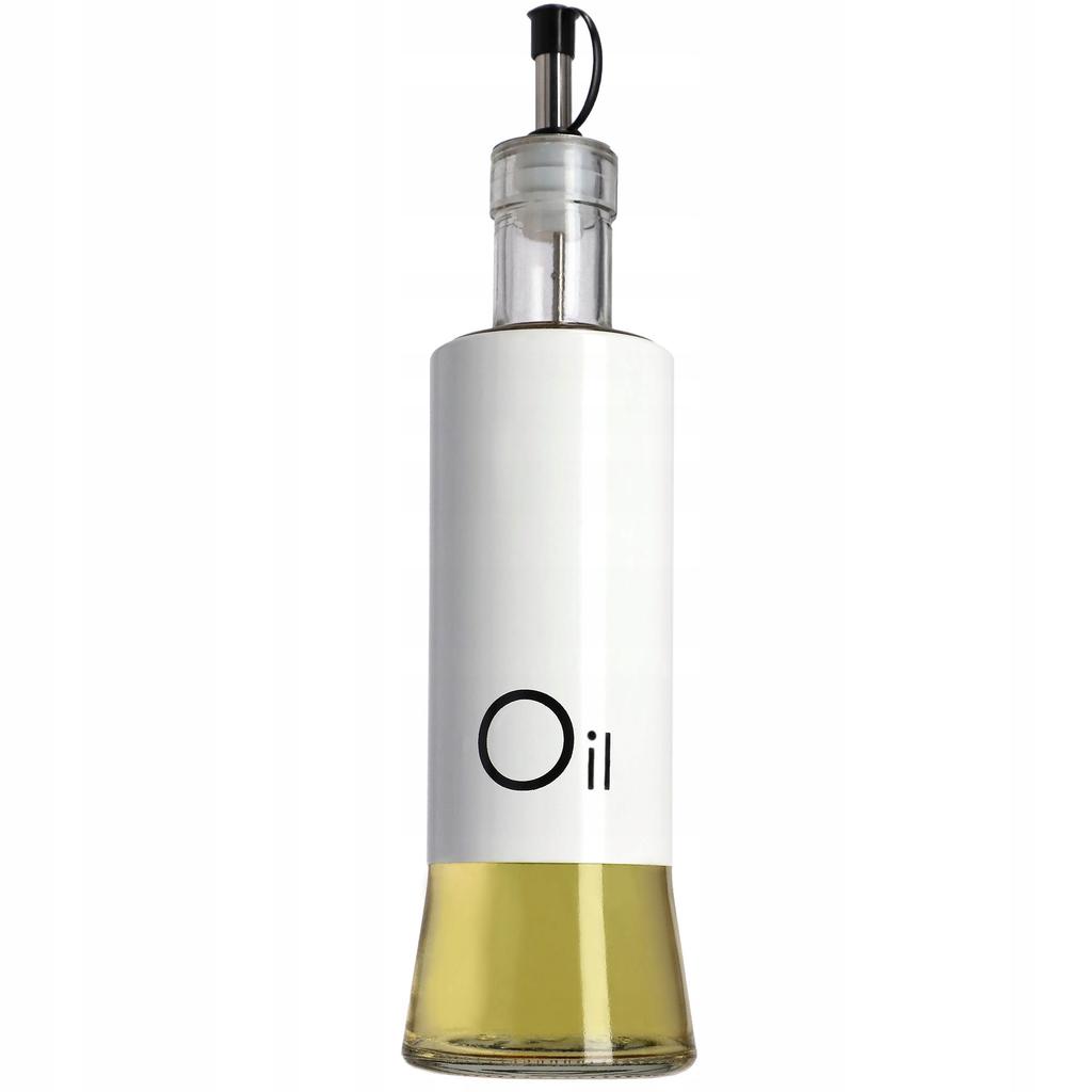 KADAX Butelka Na Oliwę Ocet 320ml Z Dozownikiem Szklana Do Oliwy