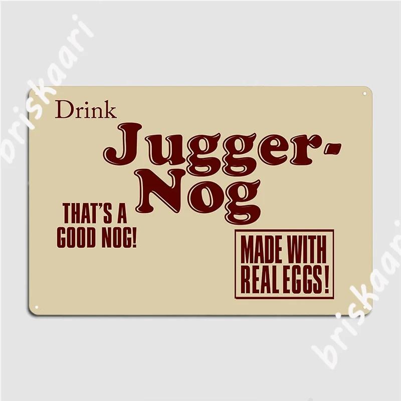 

Jugger Nog Poster Metal Plaque Mural Painting Party Printing Wall Cave Tin Sign Poster 20x30cm
