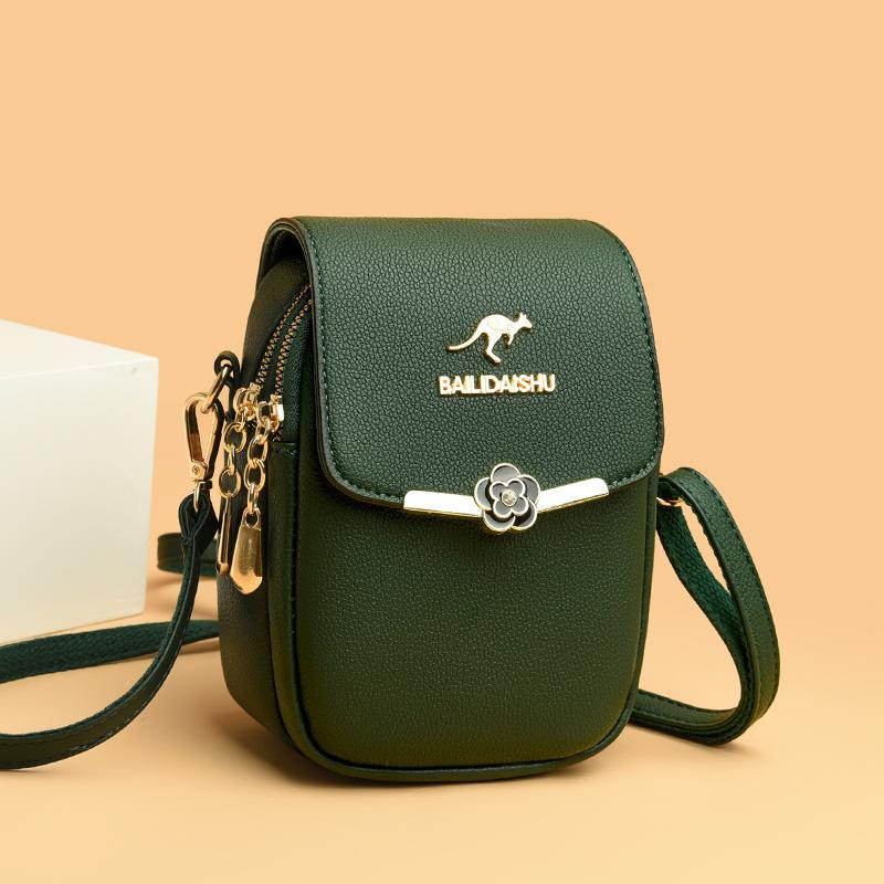 Spring New Trendy and Fashionable Mobile Phone Bag One-shoulder Crossbody Women's Bag Multi Layer