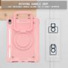 For iPad Air 11 (2025)/(2024) Case with Shoulder Strap PC+Silicone Hand Grip Kickstand Tablet Cover