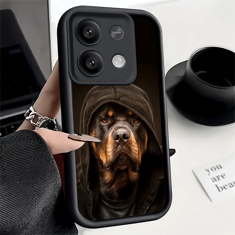 Rottweiler Dog Soft Phone Case for Xiaomi Redmi Note 15 14 13 12 11 Pro Plus 10S 11S 4G 11T 5G Shell Silicone Funda