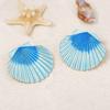 Chic Conch Shell Earrings Studs Hypoallergenic Sea Beach Earrings Ocean Style Ear Studs  Holiday