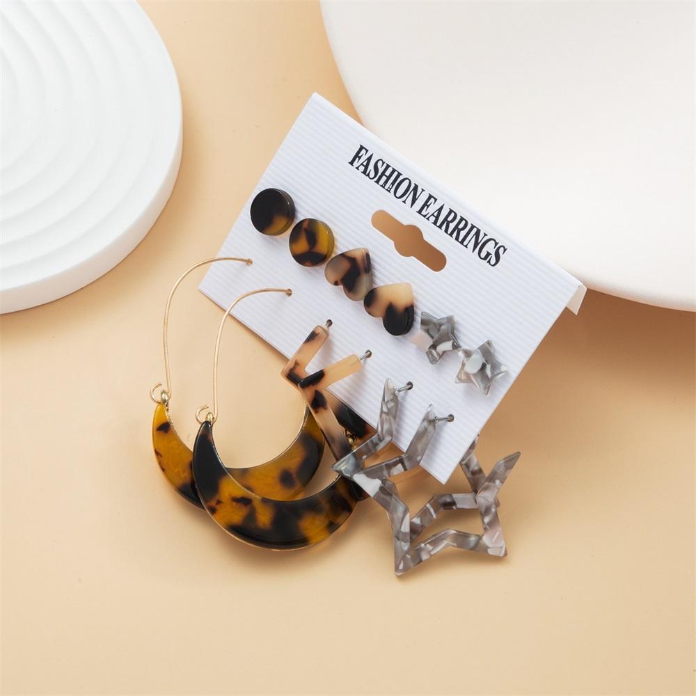 

Винтажные женские серьги-капли, комплект богемных акриловых кисточек, длинные серьги с подвеской, геометрические украшения, подарок на вечеринку