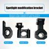 1Pc Motorcycle Mounting Bracket Headlight Spotlight Mount Universal Motorcycle Fog Light Bracket Headlamp Holder Accesorios