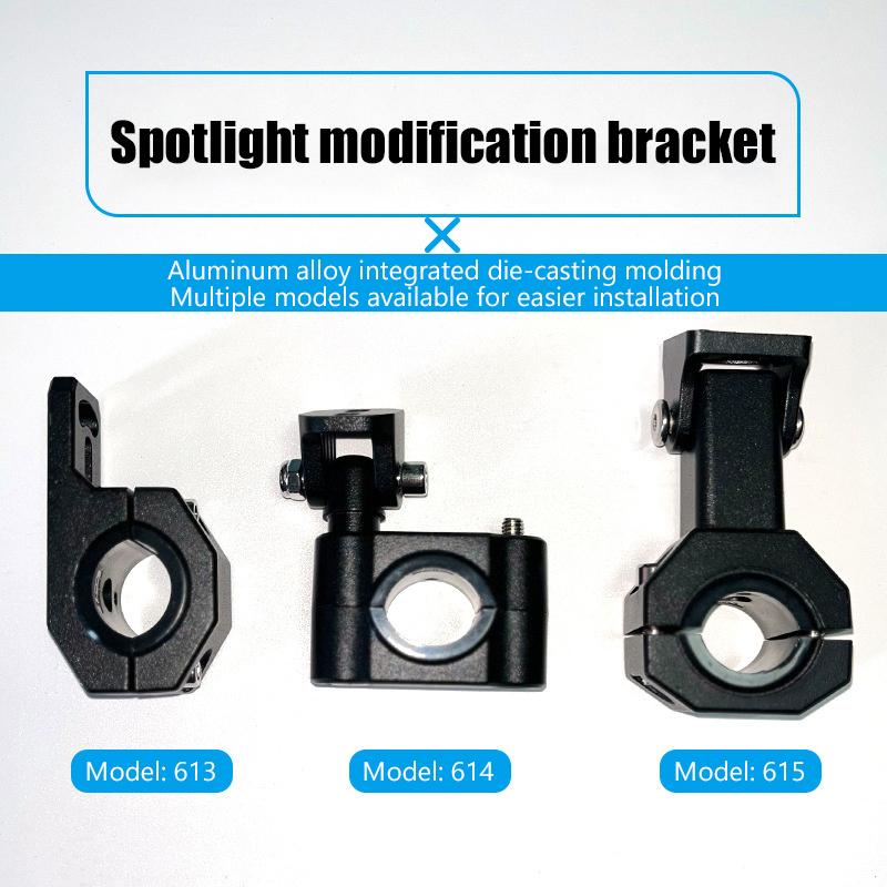 1Pc Motorcycle Mounting Bracket Headlight Spotlight Mount Universal Motorcycle Fog Light Bracket Headlamp Holder Accesorios