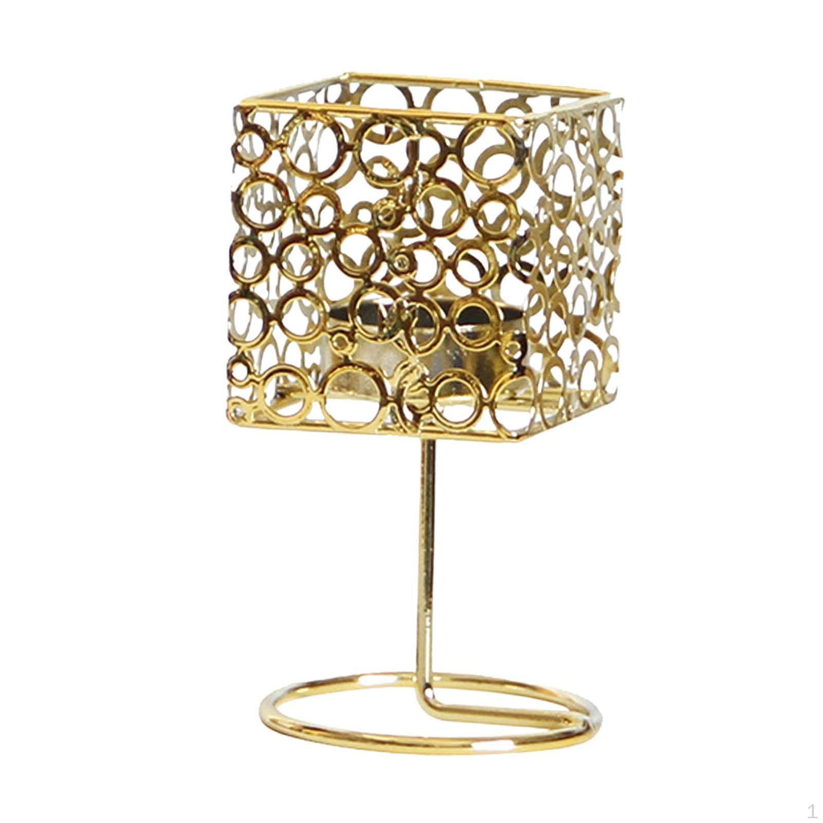 Elegant Candle Holder Set for Home Decor and Entertaining золотой