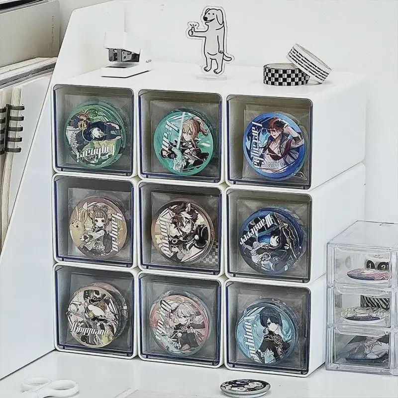 Baji 75mm Acrylic Drawer-Style Storage Box – Transparent, Moisture-Proof, Large Capacity