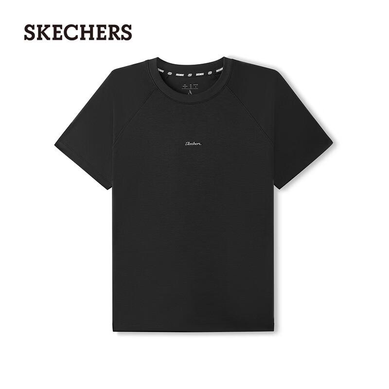 Skechers Women s Casual Knit Short Sleeve T-shirt L226W005 XL