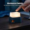 Mechanical Keyboard Button Night Light USB Rechargeable Dimmable Bedside Lamp Small Portable Nursery Sleep Light Room Atmosphere Decor