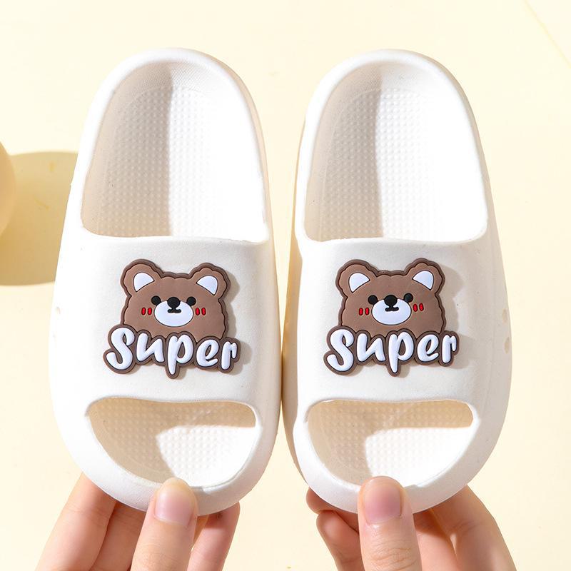 EVA Cartoon Slippers for Kids and Toddlers - Cute Summer Sandals for Boys, Girls, and Parent-Child