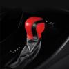 My Good Car Leather Hand-sewn Gear Shifter Handlebar Sleeve Cover Sleeve Car Styling For Toyota C-HR 2017 2018 Car Accessories