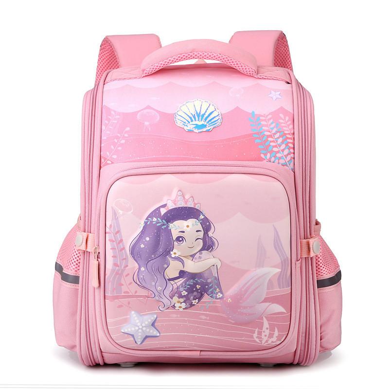 Cute Nylon Toddler Backpack With Cartoon Designs For Boys And Girls School Use