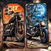 Phone Case for Samsung Galaxy A55 A53 A52 A52S A51 A41 A35 A32 A25 A23 A15 A13 A71 Soft TPU Colors Vintage Motorcycle Painted