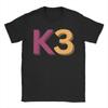 K3 Muziek Meisjesgroep T-shirt Mode T-shirts Korte Mouw Vintage Tops Zomer Puur Katoen Oversized Kleding