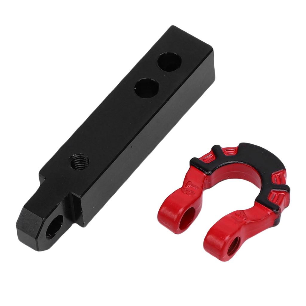 RC Car Trailer Hook Fit for 4107 MK07 Multifunctional High Strength Alloy 1 8 1 10 RC Car Model Tow Hitch Black with