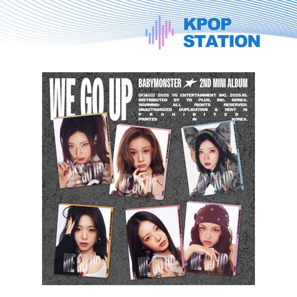 

BABYMONSTER - 2-й МИНИ-АЛЬБОМ [WE GO UP] ВЕРСИЯ С ПАТТЕРНОМ AHYEON
