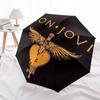 1 Stück Bon Jovi Herz mit Flügeln Geeignet für alle Jahreszeiten RegenschirmFP165
