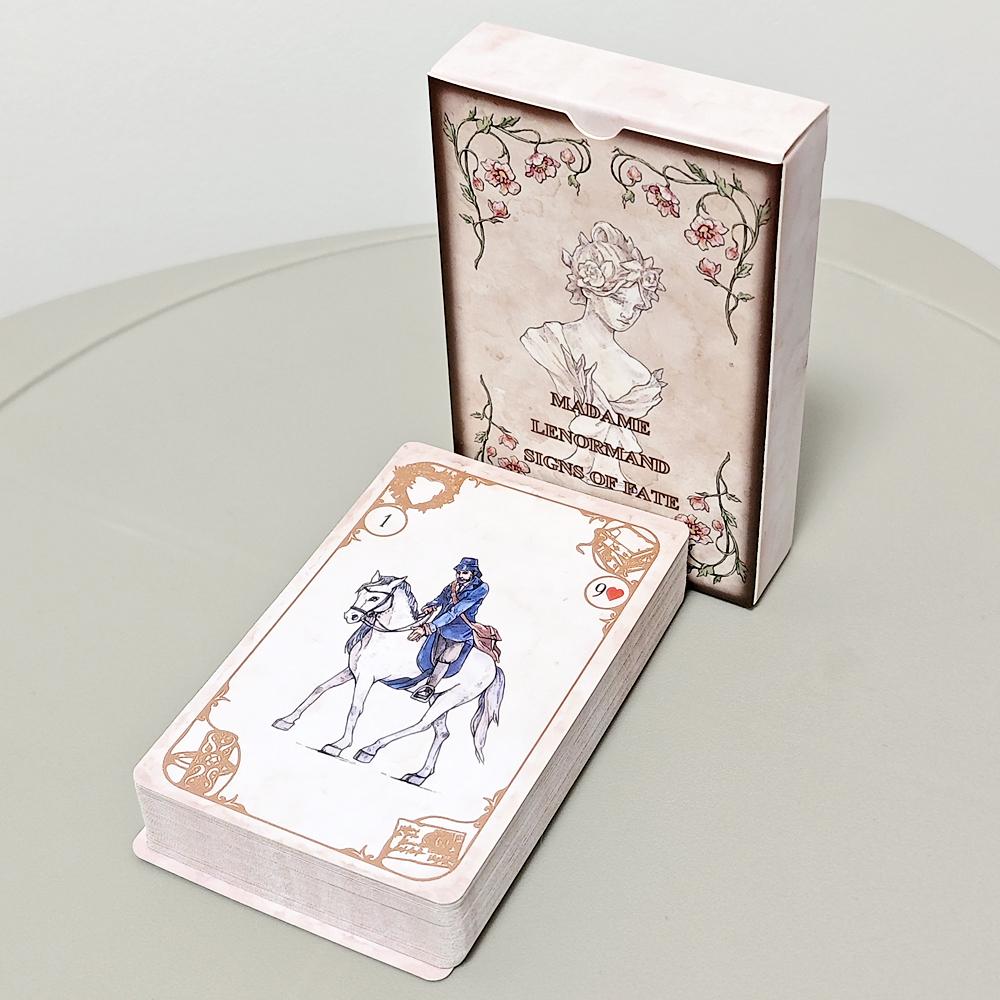 Signs of Fate Lenormand 36 Pcs Cards and 6 Extra Cards - Rana System 9*6cm