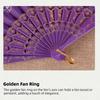 Handheld Chinese Style Folding Fan Lace Dance Fan Photography Props Hand Fans  Art Fans