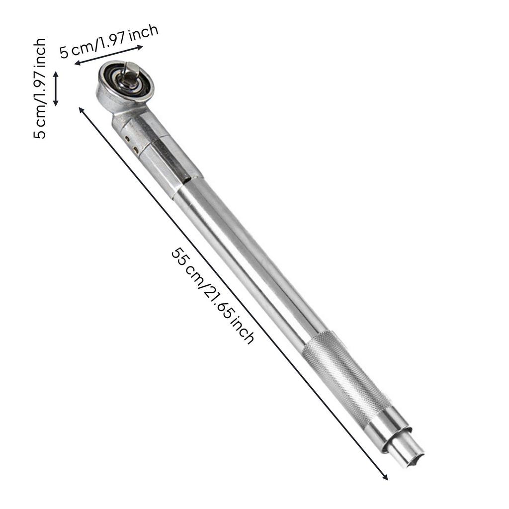 Socket Extension Rod with Knurled Grip Straight Tool Portable for Mechanics