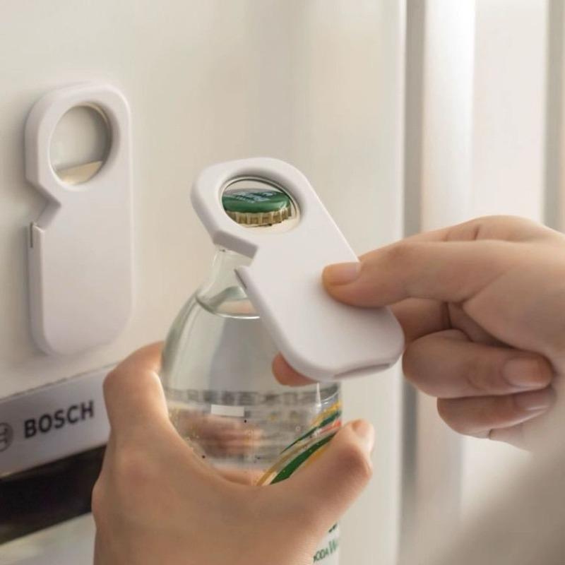 BEPAN 1PC Fridge Beer Bottle Opener Magnetic Personalized Can Opener Tool Kitchen Gadgets Household Goods