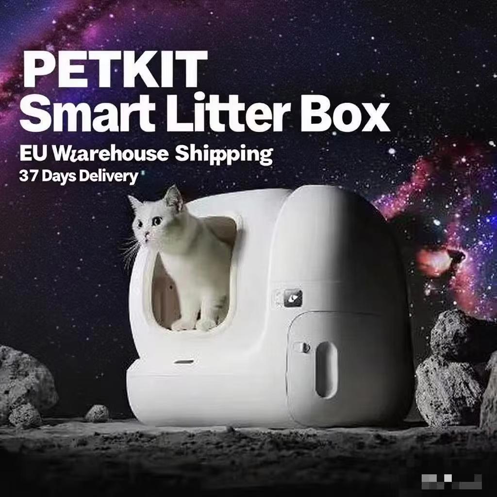 Katze kleine Box Petkit MAX-2 Intelligente selbstreinigende automatische Katzentoilette mit App internationale Version Pura Neuestes Modell