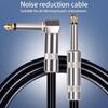 Guitar Instrument Cable Professional Keyboard Cable 6.35mm Electric Instrument Cable for Electric Guitar Bass Keyboard